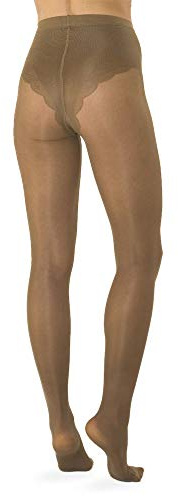 SOLIDEA Damenstrumpfhose Naomi 140 Abgestufte Kompression 18/21 mmHg (Honig, 42)