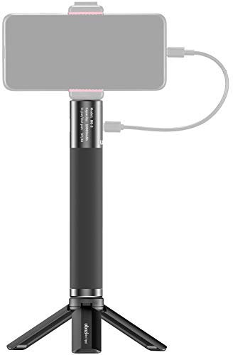 ULANZI BG-3 Power Bank Handle 10000 mAh External Battery Grip USB-C Charger for Camera and Smartphone, GoPro, Insta360 Action Cameras, White