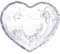 Kelendle 1 PCS Clear Glass Heart Shaped Serving Bowl Fruit Dish Bowl Container Tableware Great for Kitchen Restaurant Cafe Shop Appetizer Dessert Salad Snack Ice Cream