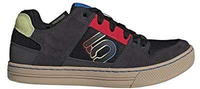 Five Ten Freerider Herren DLX Mountainbike Schuhe, Core Black/Carbon/Pulse Lime, 44 EU