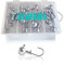 ELBFANG Jigköpfe Set Gr.3/0 | 12g | 14g | 18g | 21g I 20 Jighaken I Jighead für Gummifische Zander I Kunstköder Gummi Köder Angelzubehör