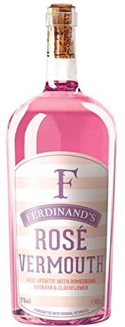 Ferdinand's | Rosé Vermouth Magnum | 1500 ml | 17% Vol. | Erfrischendes und hervorragendes Sommergetränk | Für den puren Genuss oder mit Tonic