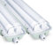 Vigevee LED Feuchtraumleuchte Wannenleuchte 120cm 2 x 18w 3600LM Neutralweiß 4500K Doppelt T8 LED Röhre, IP65 Wasserfest Feuchtraumlampe Werkstattlampe für Garage, Keller, Büro - 2 Stück