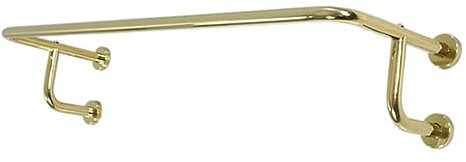 Moderne Kleiderstange, An Der Wand Montierte Kleiderstange, Kleiderstange, Kleiderständer, 304 Edelstahl, Poliertes Gold-Finish, Kleiderbügel für Die Präsentation Im Einzelhandel, Schrankorganisation