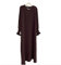 RLLJS Frauen Gebet Kleid Muslim Ramadan Kleidungsstück Abaya Dubai Islam Jilbeb Langes Kleid Ohne Hijab, dark coffee, L