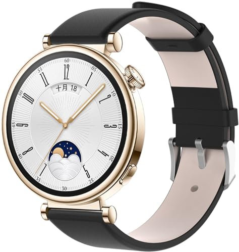 Tyogeephy Cuir Bracelet Compatible avec Huawei watch GT4 46MM/ GT3 SE/ 3 pro new/GT Runner Femme Homme, Bracelet de Remplacement pour Huawei WATCH Ultimate
