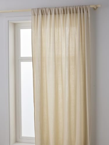 VERTBAUDET Vorhang aus Baumwollgaze, 140 x 180 cm