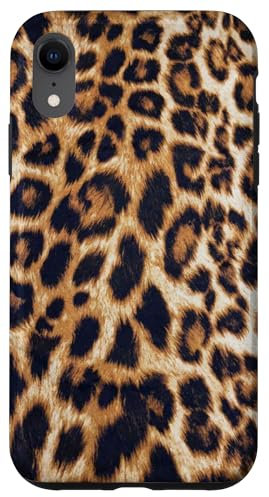 Leoparden-Mädchen Hülle für iPhone XR