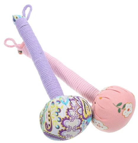 COLLBATH 2 Stück Moxibustion Hammer Massagestab Manuelle Massagegeräte Nackenmassagegerät Rückenmassagegerät Stick Klopfhämmer Massage Rückenhämmer Schultermassagegerät Körpermassagegerät