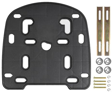 Motorradhalterung, Motorradhalterung, solide Motorradoberseite, mit Schrauben | Befestigung des Kofferraums, Kofferraum-Zubehör für Motorradkoffer und E-Bike