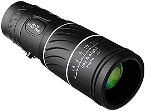 WLCBWYF Telescopio monocular, telescopio Grabador de fotografías y vídeo 50x 1080P con Pantalla LCD de 5,0 Pulgadas, Adecuado para observación de Aves/Senderismo/conciertos