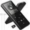 32GB Lettore MP3 Bluetooth 5.0, Lettore Musicale Suono Hi-Fi Altoparlante HD Integrato, Video, Registrazione Vocale, Radio FM, Supporto per Lettore di E-book Fino a 128GB (Blu)