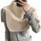 Watreketal Halstuch,Winter-Strickschal mit falschem Kragen Schulterwickel Rollkragen gestrickter falscher Kragen warm winddicht abnehmbarer Schal