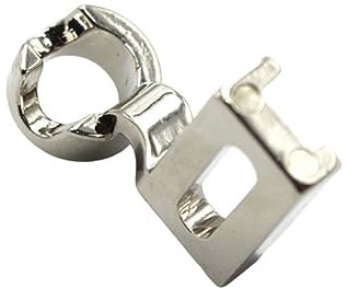 Lurrose 3 Piezas Prensatelas De Movimiento Máquina De Coser Portátil Mesa De Costura Cantante De Máquina De Coser Maquina De Bordar Mini Pie Prensatelas Universal Presilla Silver