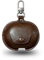 Case for Honor LCHSE X7 Lite Wireless Earbuds,PU Leather Soft Protective Cover,Includes a Carabiner to Prevent Loss,waterproof,Drop-Proof,Lightweight and Portable,Brown