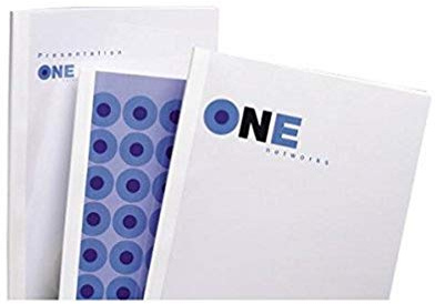 GBC Standard Thermal 50 Binding Covers, 50 mm - White