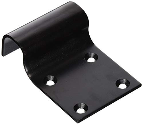 Alberts 137434 Auflaufstütze | zum Aufschrauben | schwarz | 50 x 90 mm