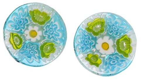 Millefiori Ohrstecker - Runde # 1