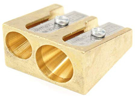 Mobius+Ruppert M+R Classic 0603 2-Hole Sharpener 0603, Gold