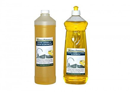 MATPRO Liquide Vaisselle Citron économique 20 L Jaune