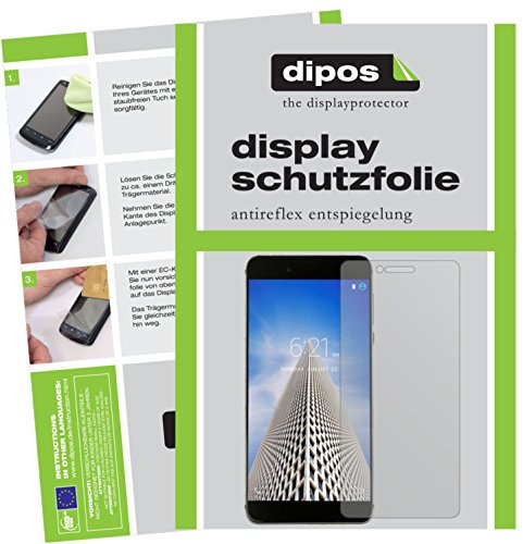 dipos I 2x Screen Protector matte compatible with Vernee Mars Pro Protection Films