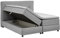 Atlantic Home Collection TILO Boxspringbett mit Bettkasten, 180x200 cm, Stoff, hellgrau, 180 x 200 cm