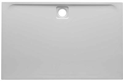 Evan Slimline Ultra Slim Bathroom Easy Clean Acrylic Cast Stone Rectangle Shower Tray- 1300 x 900