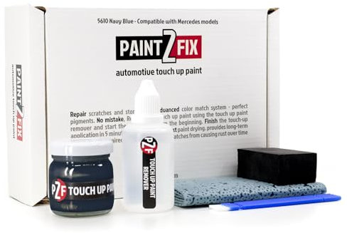 PAINT2FIX 5610 Navy Blue Touch-Up Paint & Scratch Repair Kit for Mercedes Models