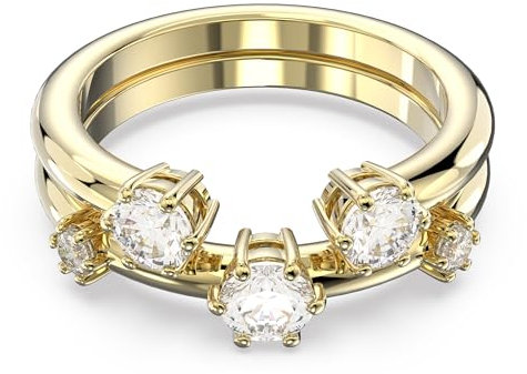 Swarovski Ring Constella: Ring DB White/GOS 58 5640964 Marke, Einheitsgröße, Metall, Kein Edelstein