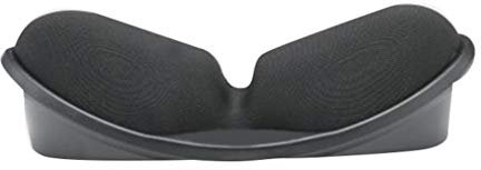 PC Computer 3D Handgelenkauflage Silikagel Handkissen Memory Foam Mauspad Laptop Desktop Anti-Rutsch Mauspad schwarz