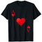 Kartenspiel Kostüm Spielkarte Herz-Ass - Karneval T-Shirt