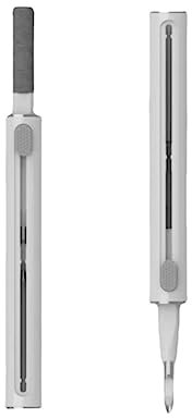 Fututech Cleaning Tools for Air Pod Cleaning Pen for Huawei Xiaomi Multifunctional Cleaning Brush for Bluetooth Headphones Mobile Phones Headphones (White)
