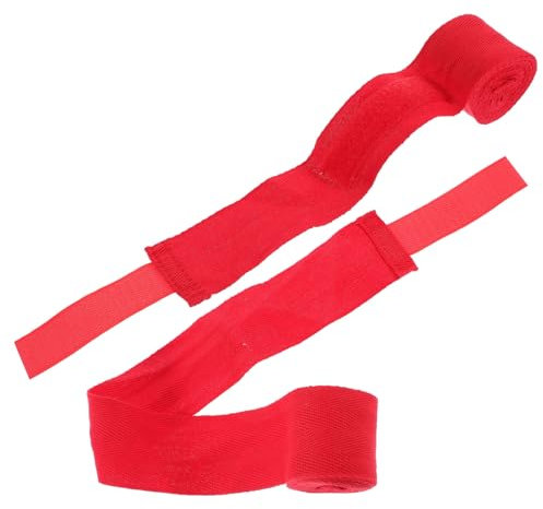 Sosoport 2 Rollen Boxgurte Kickbox-Handbandagen Muay-Thai-Handbandagen Boxhandschuhe Boxhandgelenkschutz Boxverband Boxbedarf gewickelt Widerstandsband Handschutz Armband Fitness Handtasche