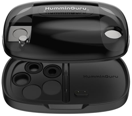 HumminGuru Limpiador de Aguja de Disco Ultrasónico + Medidor de Presión de Stylus, Limpiador de Aguja de Disco Ultrasónico de 110kHz para Cartucho MM MC.