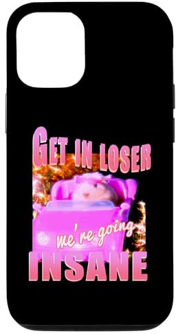 Hülle für iPhone 13 Lustiges Hamster-Memme - Steig ein Loser wir werden verrückt