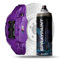 Majestic Purple Gleam Brake Caliper Paint - Drum Gloss 1K Heat Resistant Aerosol Spray 400ml - Durable High Temperature Up to 280°C Lacquer Primer for Scratch Repair (Aerosol + Lacquer)