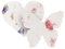 Seed Bloom Pflanzbares Samenpapier-Set, 48 Stück, 24 Herz- und 24 Schmetterlingsformen mit Wildblumensamen, Hochzeits-Samenpaket, Gastgeschenke, Brautparty, Babyparty