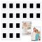 Jinsion 20 Stück Mini Polaroid Bilderrahmen Magnetisch, 4,5x7 cm Magnetische Bilderrahmen, Mini Bilderrahmen, Fotomagnete Acryl Magnet Bilderrahmen, Transparent Magnetrahmen Set, Kühlschrankmagnete
