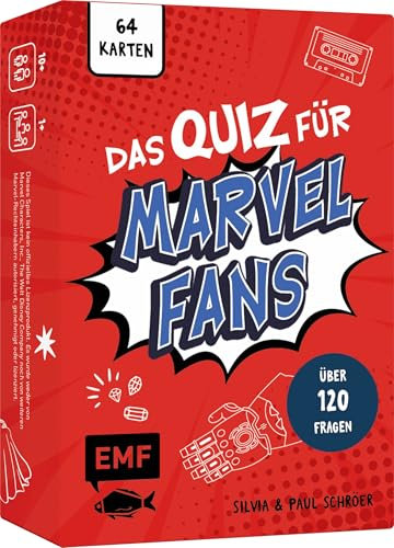 Edition Michael Fischer Kartenspiel: Das inoffizielle Quiz für Marvel-Fans. Mit über 120 starken Fragen für alle Superheld*innen-Fans