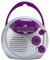 Radio Portátil Am FM | Altavoz De Ducha Am FM | Reproductor A Pilas con Perilla De Control De Volumen, Resistente Al Agua, Colgable para Bañarse, Hogar, Exterior Y Bañera De Hidromasaje