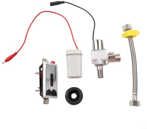 Induction Urinal Automatic Infrared Urinal Flush Valve Toilet Flush Sensor Valve(B)