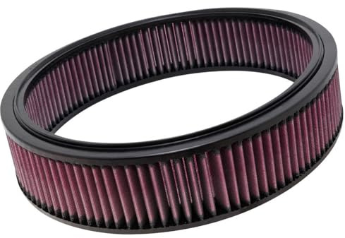 K&N E-2872 Waschbarer und wiederverwendbarer KFZ Tauschluftfilter Rot | Kompatibel mit: MERCEDES-BENZ CABRIOLET, COUPE, S-CLASS, S-CLASS, S-CLASS, S-CLASS Coupe, S-CLASS Stufenheck, SL, SL Coupe