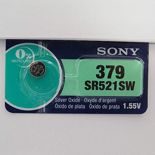 Sony Silber-Oxid Knopfzelle Code 379
