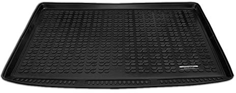 AZUGA Gummi-Kofferraumwanne für Ford Grand C-Max ab 12/2010 | 7-Sitzer bei versenkter 3. Reihe. Premium Kofferraummatte, Passgenau, TPE-Gummi, hoher Rand, rutschfest, AZ12000143