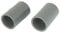 sourcingmap 2pcs Raccord PVC Tuyaux Drainage 20mm Diamètre Intérieur Connecteurs Droit Gris