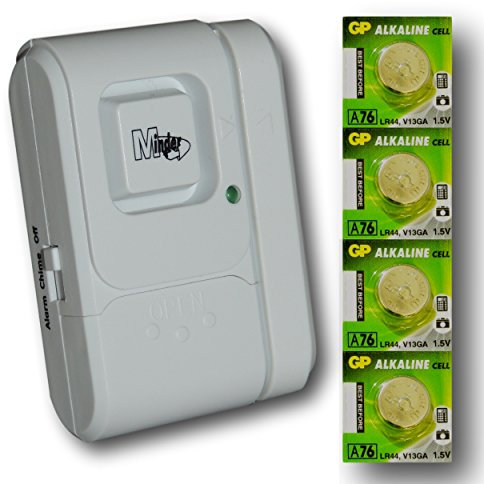 1 x Wireless Security Visitor Customer Intruder Door Window Contact Alarm and Chime Sensor with Extra Batteries