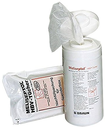 Meliseptol 9321608 HBV-Wischtücher
