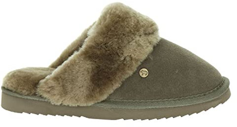 Warmbat Damen Flurry Pantoffeln, Braun (Pebble)
