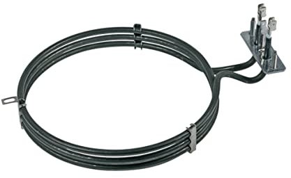 Europart Heizung Heißluftheizelement Backofen 2100W passend für Miele 4986672 Ringheizung
