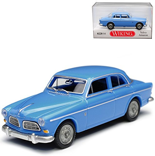 Wiking Volvo Amazon Limousine Blau 1956-1970 H0 1/87 Modell Auto